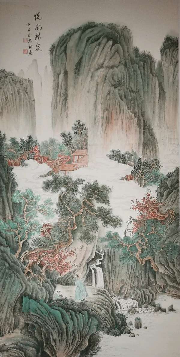 【雅诗总会】清新韵雅写风华——画家程惠林作品欣赏（图9）