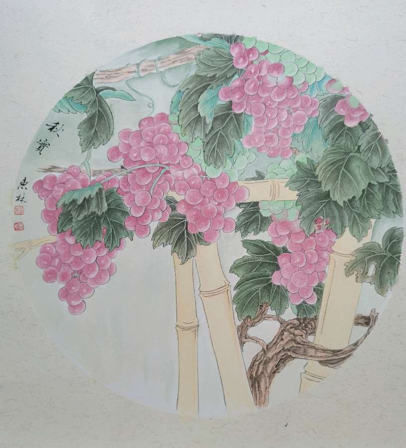 【雅诗总会】清新韵雅写风华——画家程惠林作品欣赏（图10）