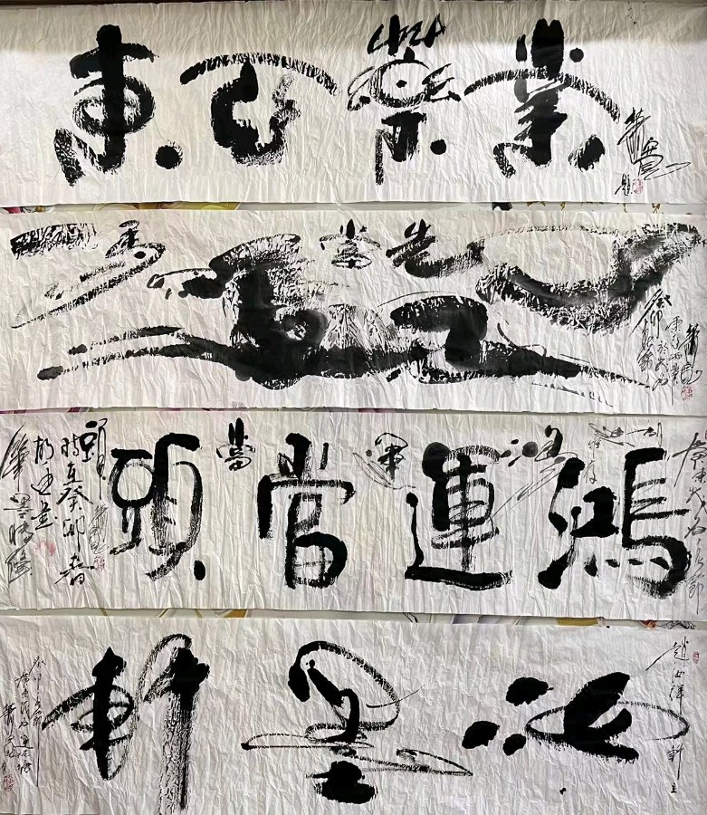 【雅诗总会】艺术家萧宽倾墨挥毫''东亚药业''(图10)