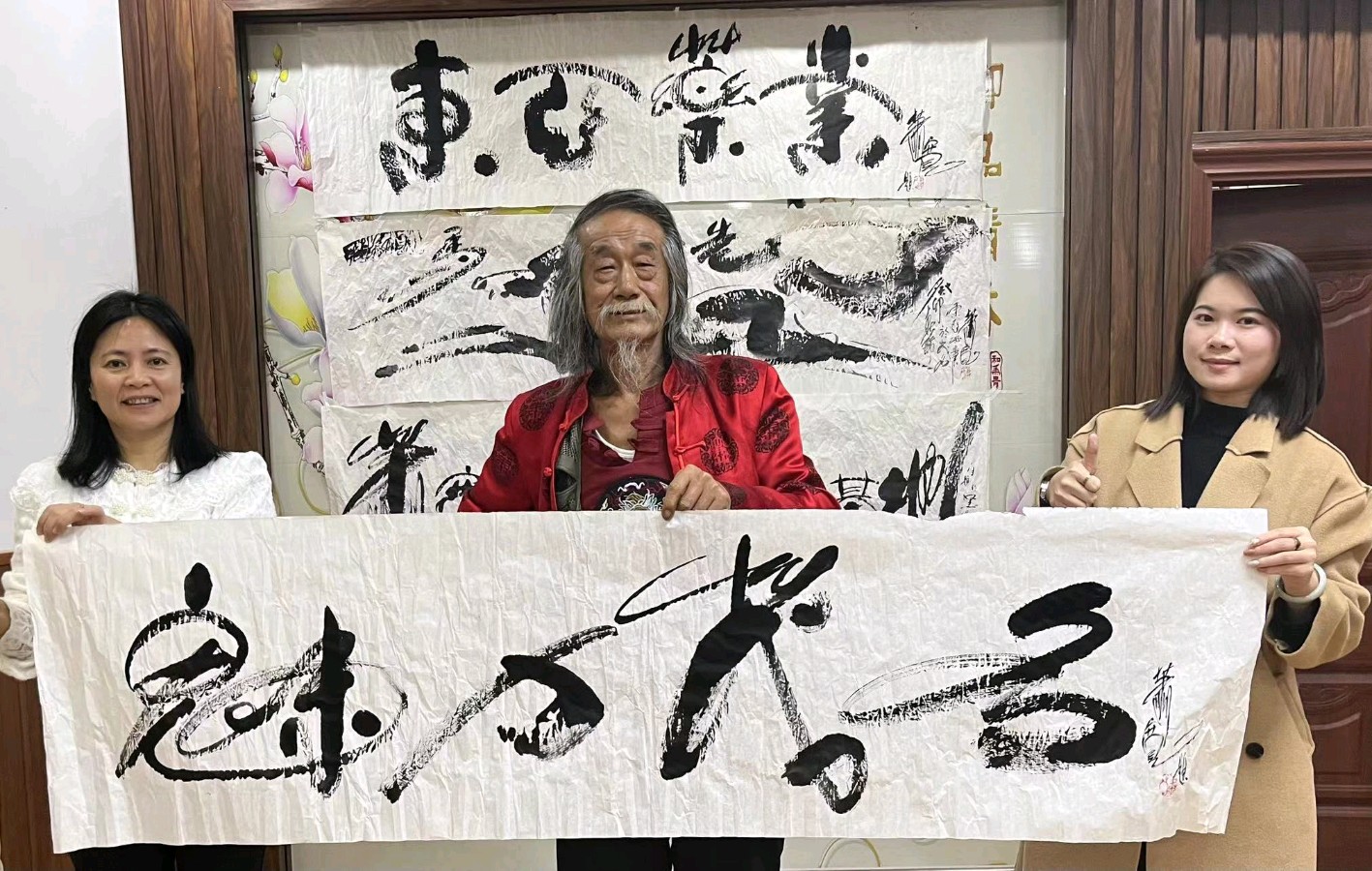 【雅诗总会】艺术家萧宽倾墨挥毫''东亚药业''(图25)