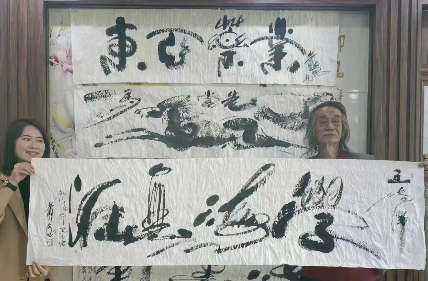 【雅诗总会】艺术家萧宽倾墨挥毫''东亚药业''(图28)