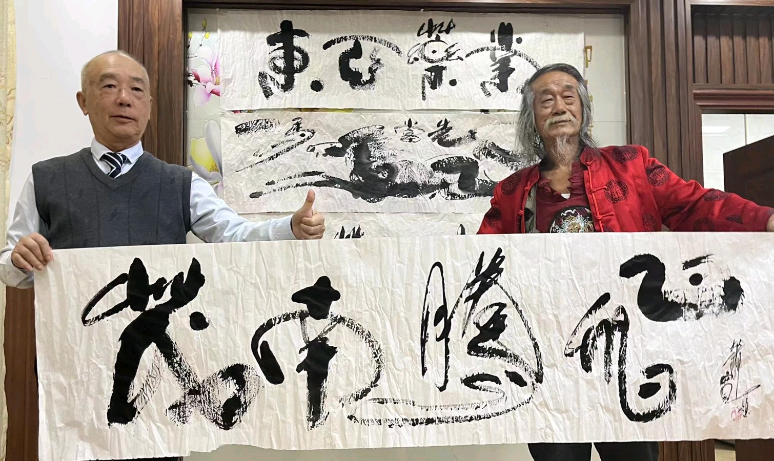 【雅诗总会】艺术家萧宽倾墨挥毫''东亚药业''(图24)