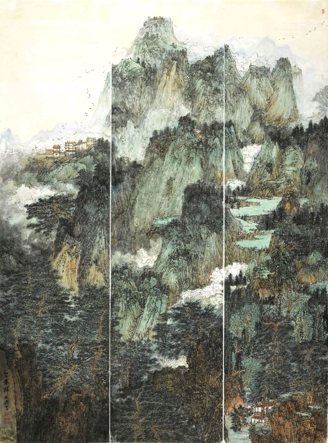 '我们的中国梦——文化进万家'当代中国画名家邀请展(图40)