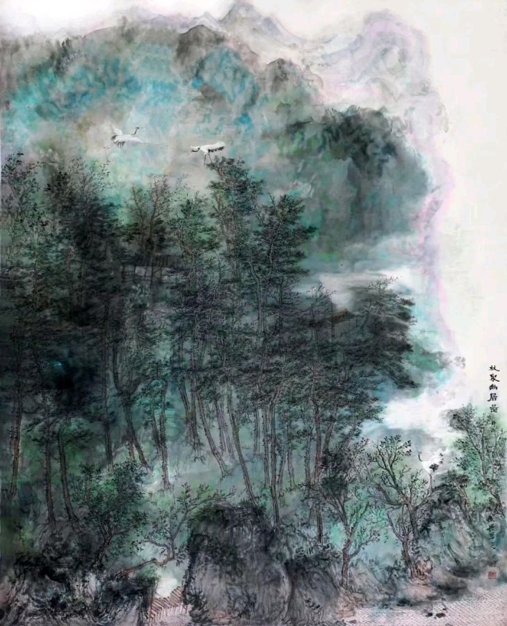 '我们的中国梦——文化进万家'当代中国画名家邀请展(图39)