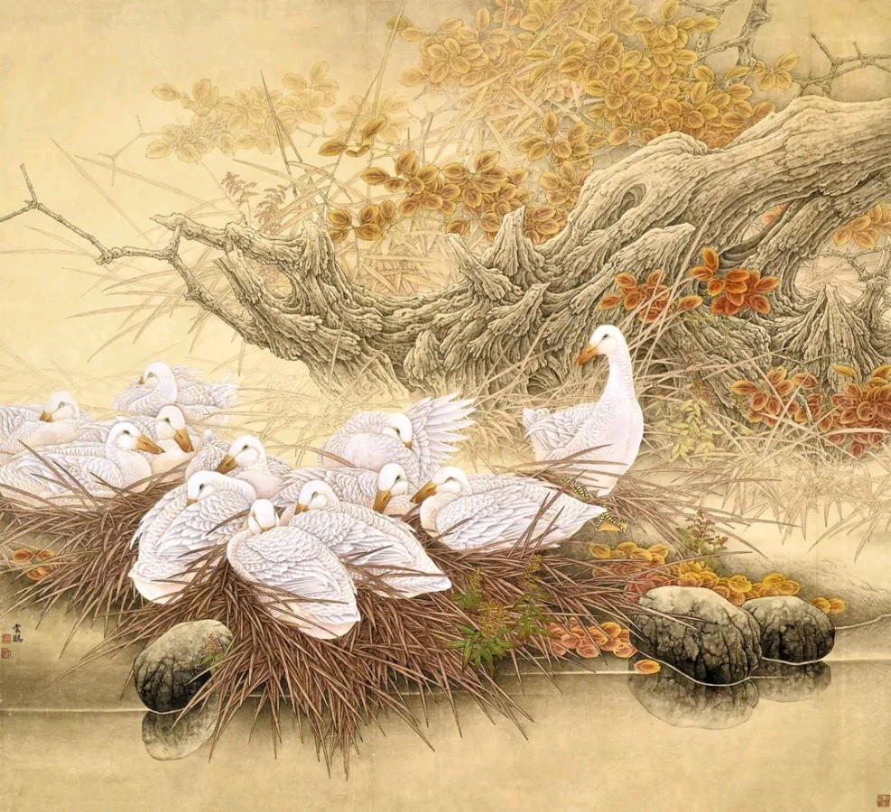 【雅诗总会】“我们的中国梦——文化进万家”当代中国画名家邀请展（三）（图14）