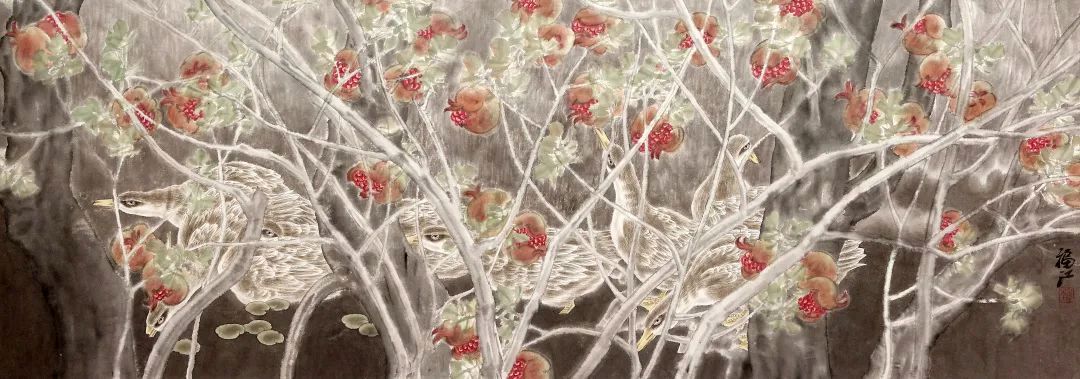 【雅诗总会】“我们的中国梦——文化进万家”当代中国画名家邀请展（三）（图32）