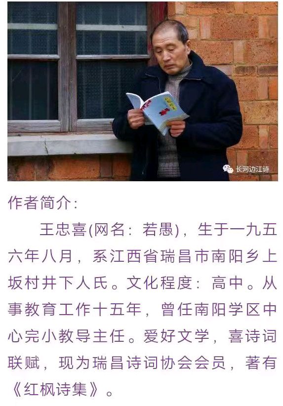 【喜春来】外五首/作者/(江西瑞昌)王忠喜老师请欣赏(图11)