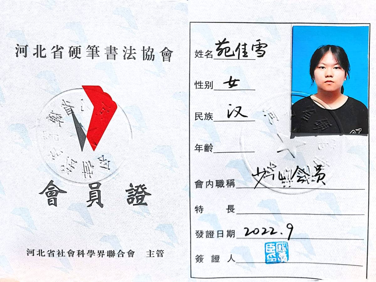 名师精心培育桃李争奇斗艳少年辛勤耕耘荣获全国大奖沧州市第十四中学学生苑佳雪书法作品欣赏(图12)