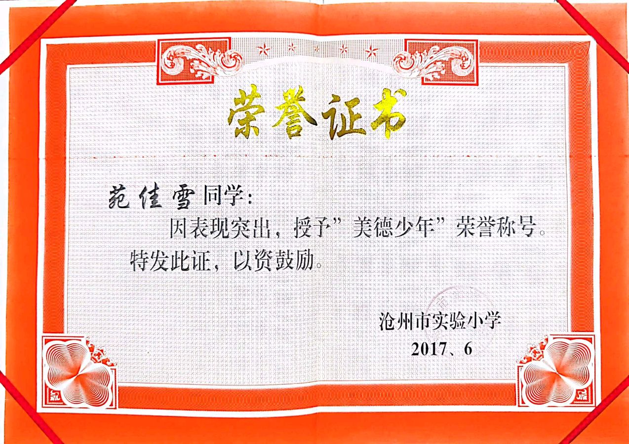 名师精心培育桃李争奇斗艳少年辛勤耕耘荣获全国大奖沧州市第十四中学学生苑佳雪书法作品欣赏(图11)
