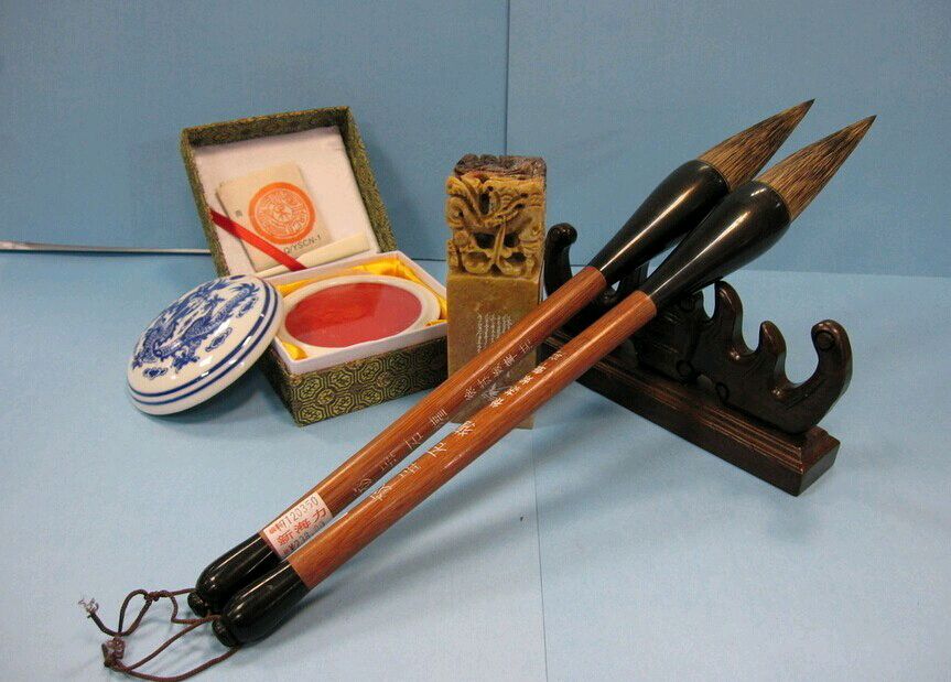 绝句四首【文房四宝】《笔 墨 纸 砚 》诗人：开心（内蒙赤峰）（图3）