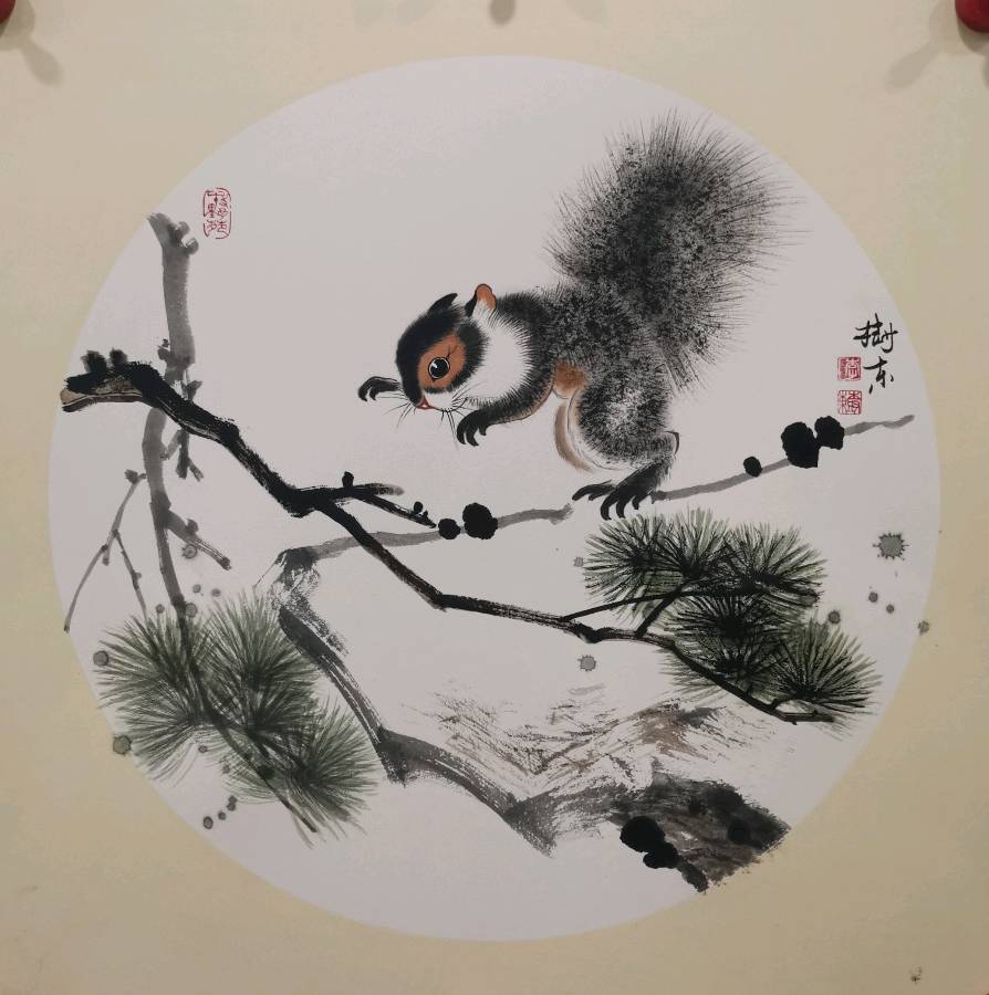 入省会文化艺术交流精彩纷呈墨随心走写出精到精致大美艺境一一著名画家李树东石家庄笔会作品欣赏(图6)