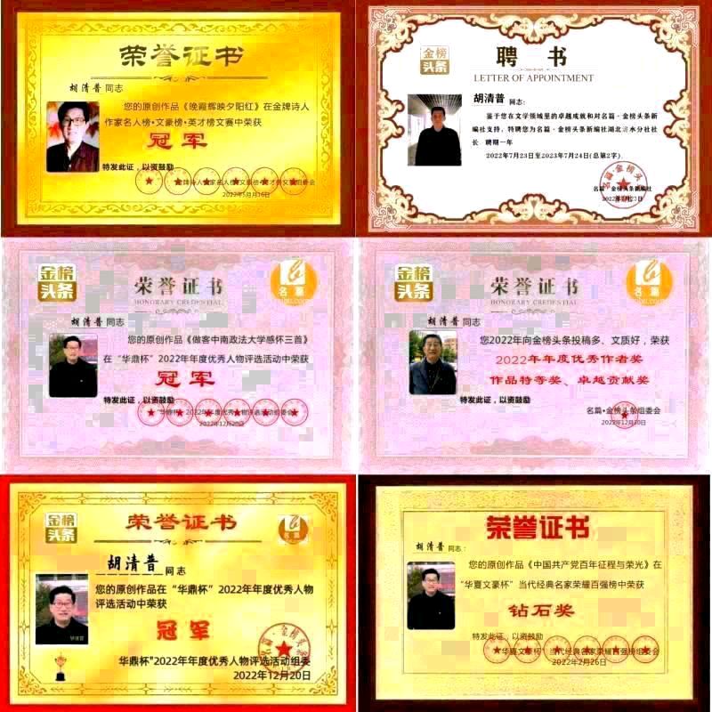 【脱贫变新貌】作者／胡清普老师请欣赏（图10）