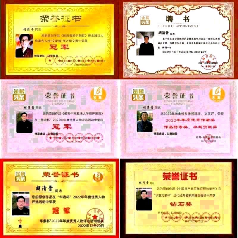 分享（湖北）诗人胡清普《鹧鸪天•女神节赠现代女性请欣赏（图11）