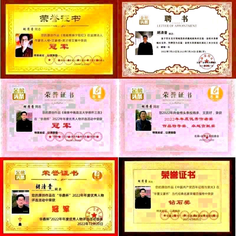 分享（湖北）诗人胡清普老师《迷路》请欣赏（图11）