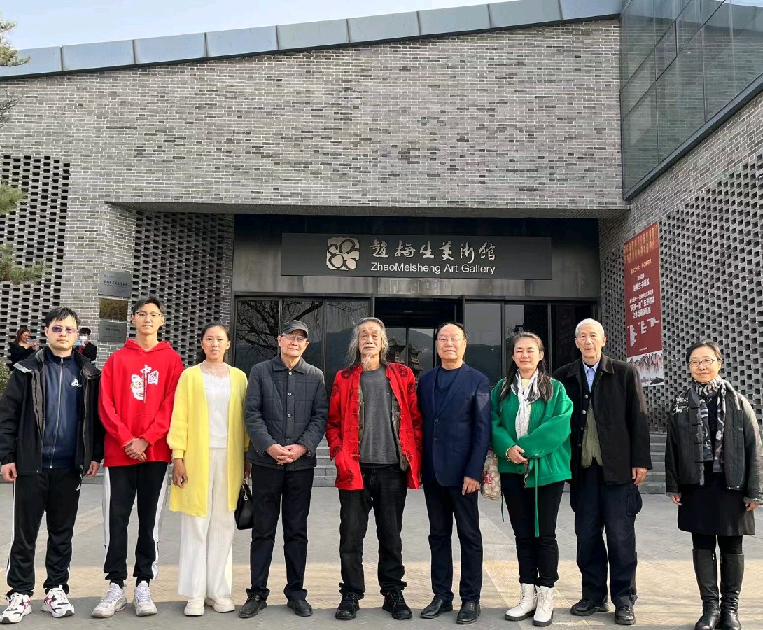 山西诚信基地《山西会馆》《赵梅生美术馆》《七星艺术幼儿园》《健行蒙山》萧宽一行结缘郑强一行考察（图6）