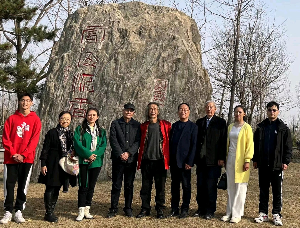 山西诚信基地《山西会馆》《赵梅生美术馆》《七星艺术幼儿园》《健行蒙山》萧宽一行结缘郑强一行考察（图8）