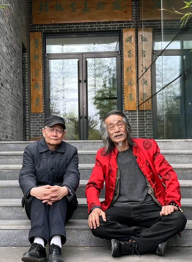 山西诚信基地《山西会馆》《赵梅生美术馆》《七星艺术幼儿园》《健行蒙山》萧宽一行结缘郑强一行考察（图22）