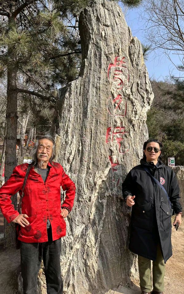 山西诚信基地《山西会馆》《赵梅生美术馆》《七星艺术幼儿园》《健行蒙山》萧宽一行结缘郑强一行考察（图48）