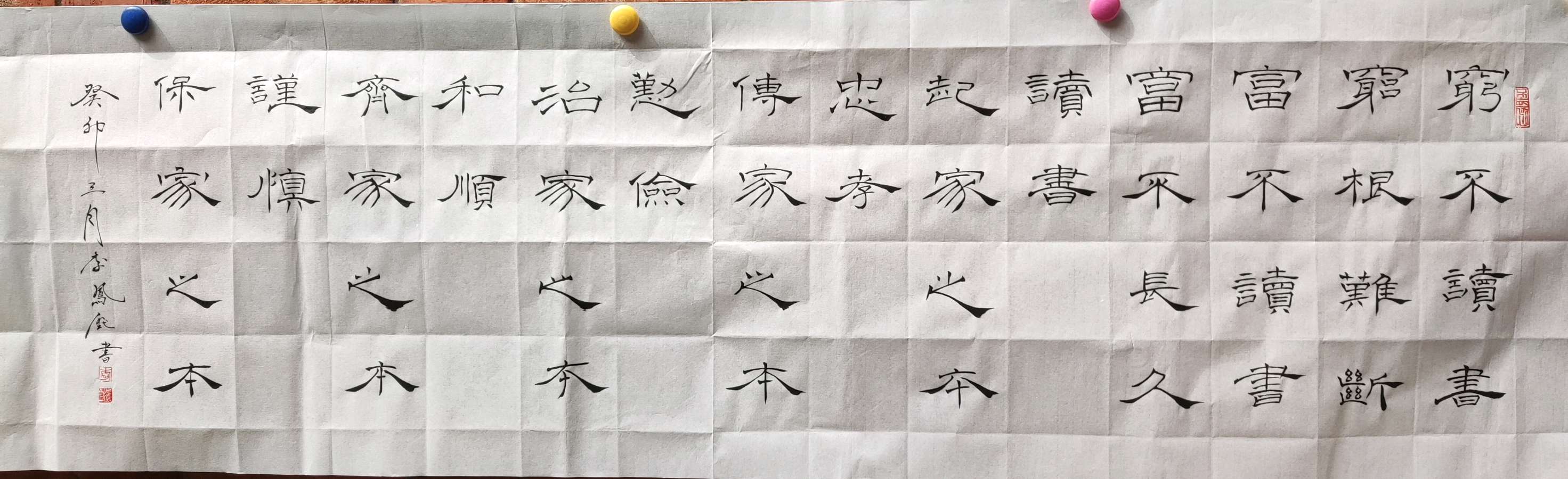 许昌市主要领导带队百人视察团,几家电视台,现场视察李鳳釴书法写作【雅诗总会】(图9)