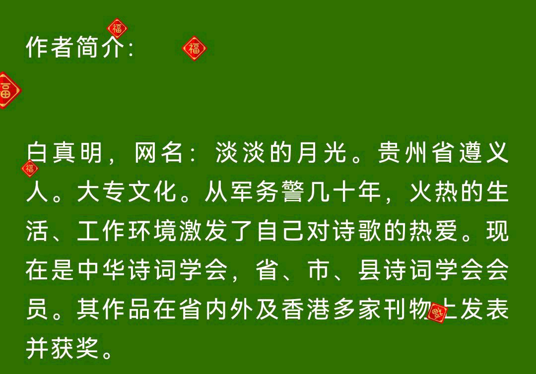 【观福星大河坝规划】外四首／作者优秀诗人白真明请欣赏（图11）