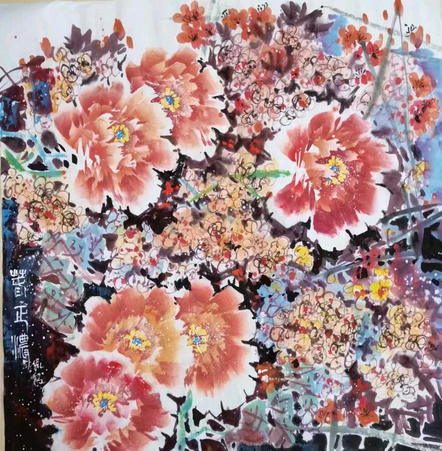 墨随心中写出大美境界著名画家马侃龙作品欣赏【雅诗总会】（图2）