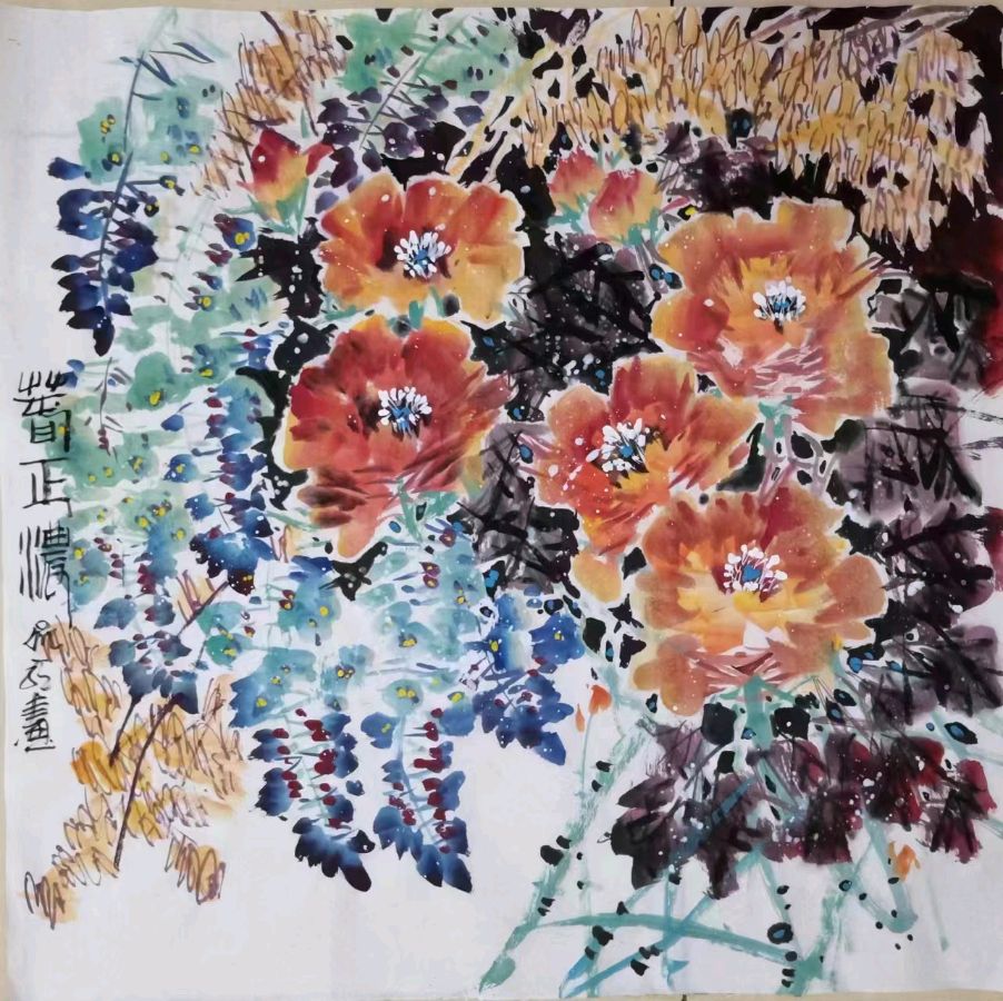 墨随心中写出大美境界著名画家马侃龙作品欣赏【雅诗总会】（图16）