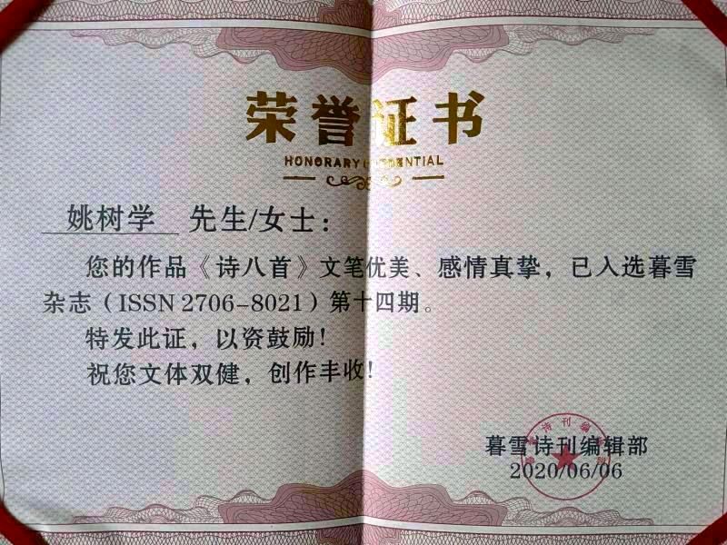 齐鲁风分享姚树学诗十二首请欣赏(图21)