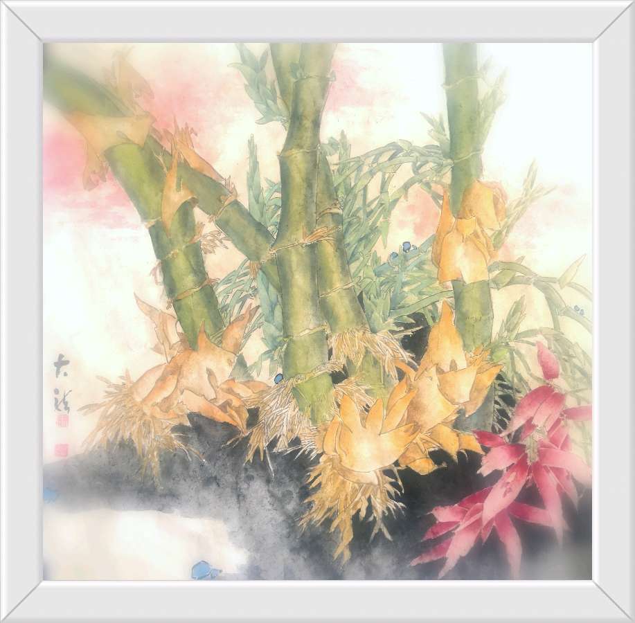 内涵的心海写出多彩的艺术世界著名画家马大龙作品欣赏【雅诗总会】（图4）