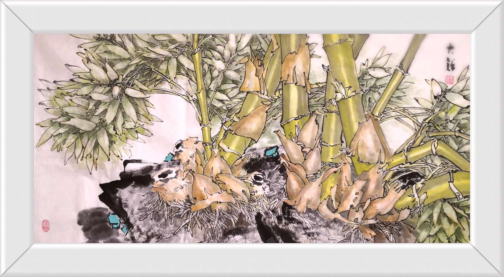 内涵的心海写出多彩的艺术世界著名画家马大龙作品欣赏【雅诗总会】（图7）