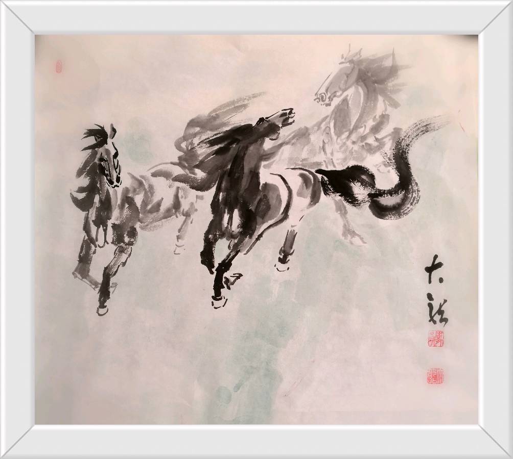 内涵的心海写出多彩的艺术世界著名画家马大龙作品欣赏【雅诗总会】（图8）