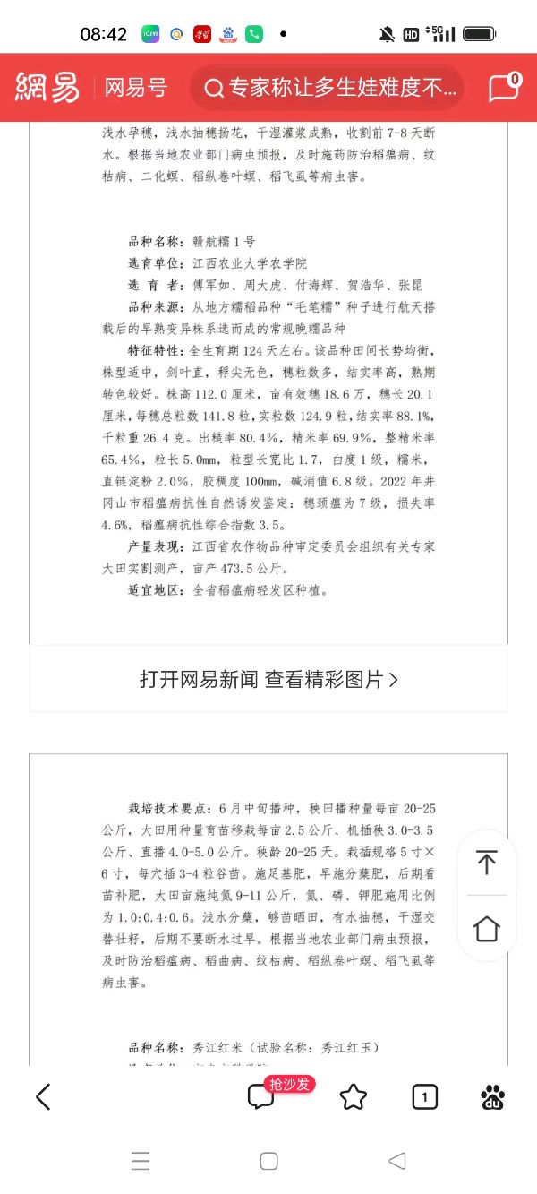赣航糯1号横空出世!!!【雅诗总会】(图2)