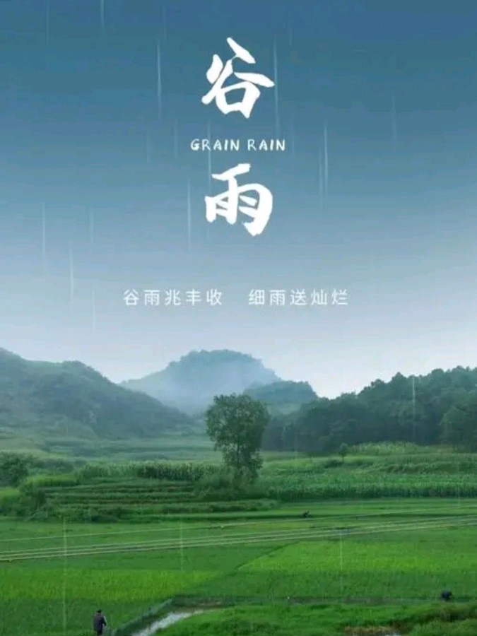 《七律 谷雨（坡底顶针）》诗人：黄石华（图2）