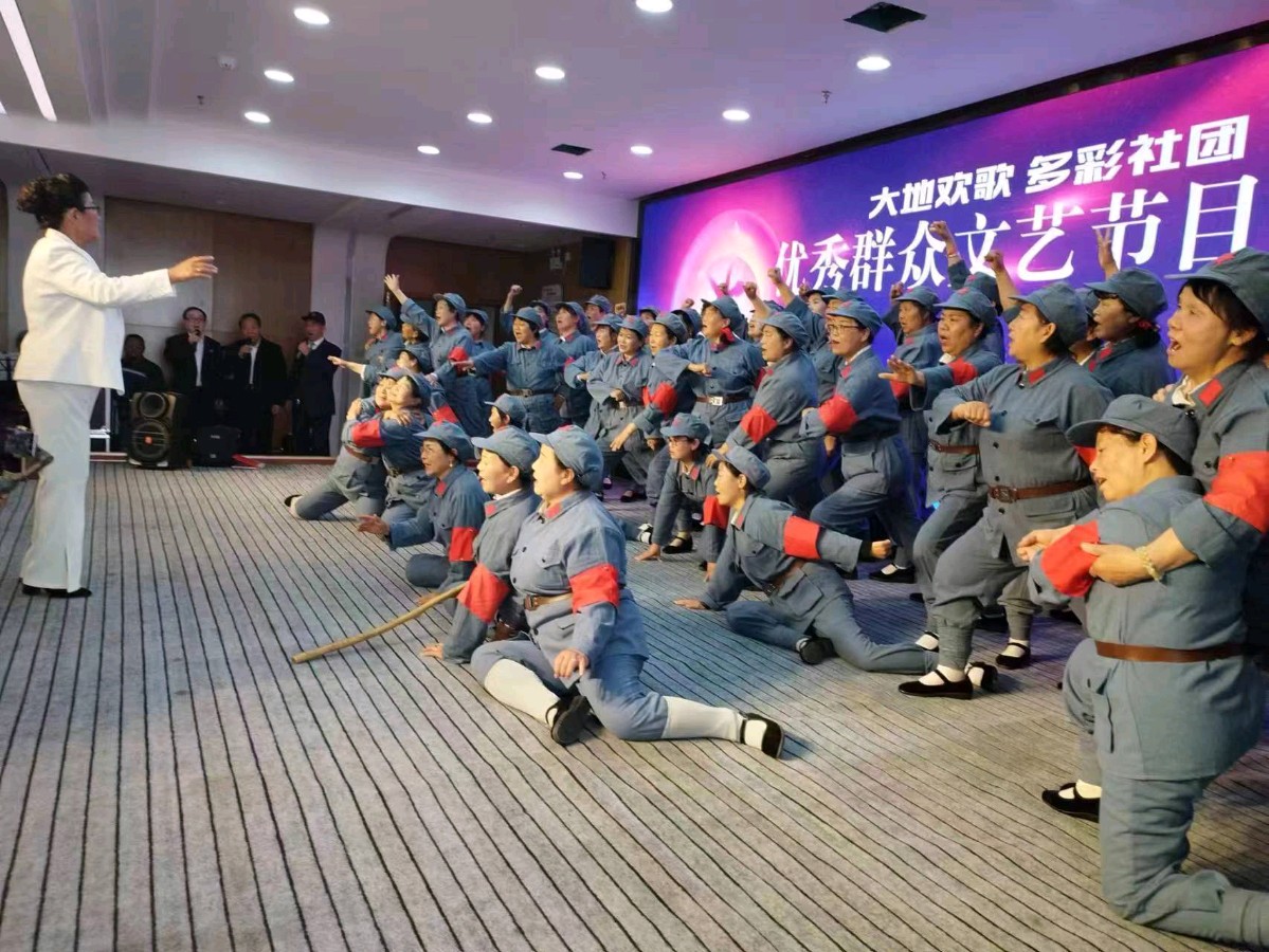 【五一专场】韩城留芳公园艺术团喜庆“五一”国际劳动节，吼起来，舞起来，唱起来（陕西韩城）（图7）