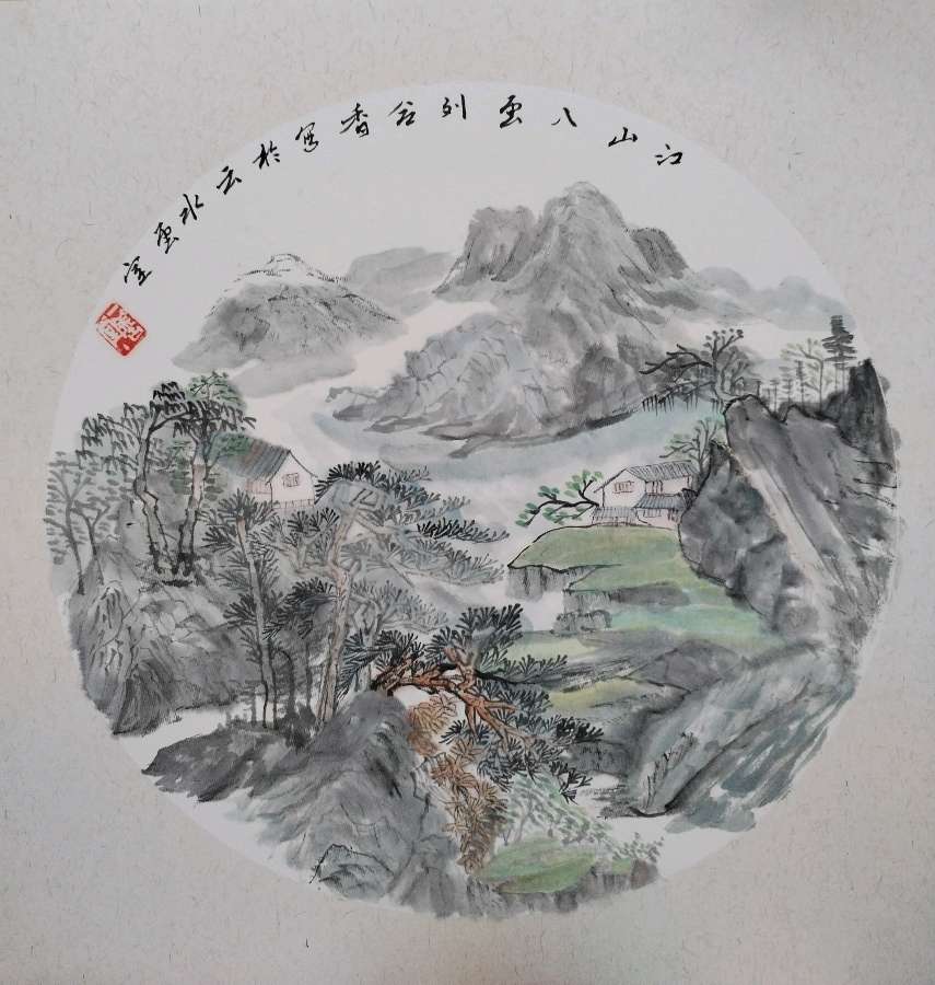 平和的心境写出山水情山水画家刘合香作品一览【雅诗总会】（图6）