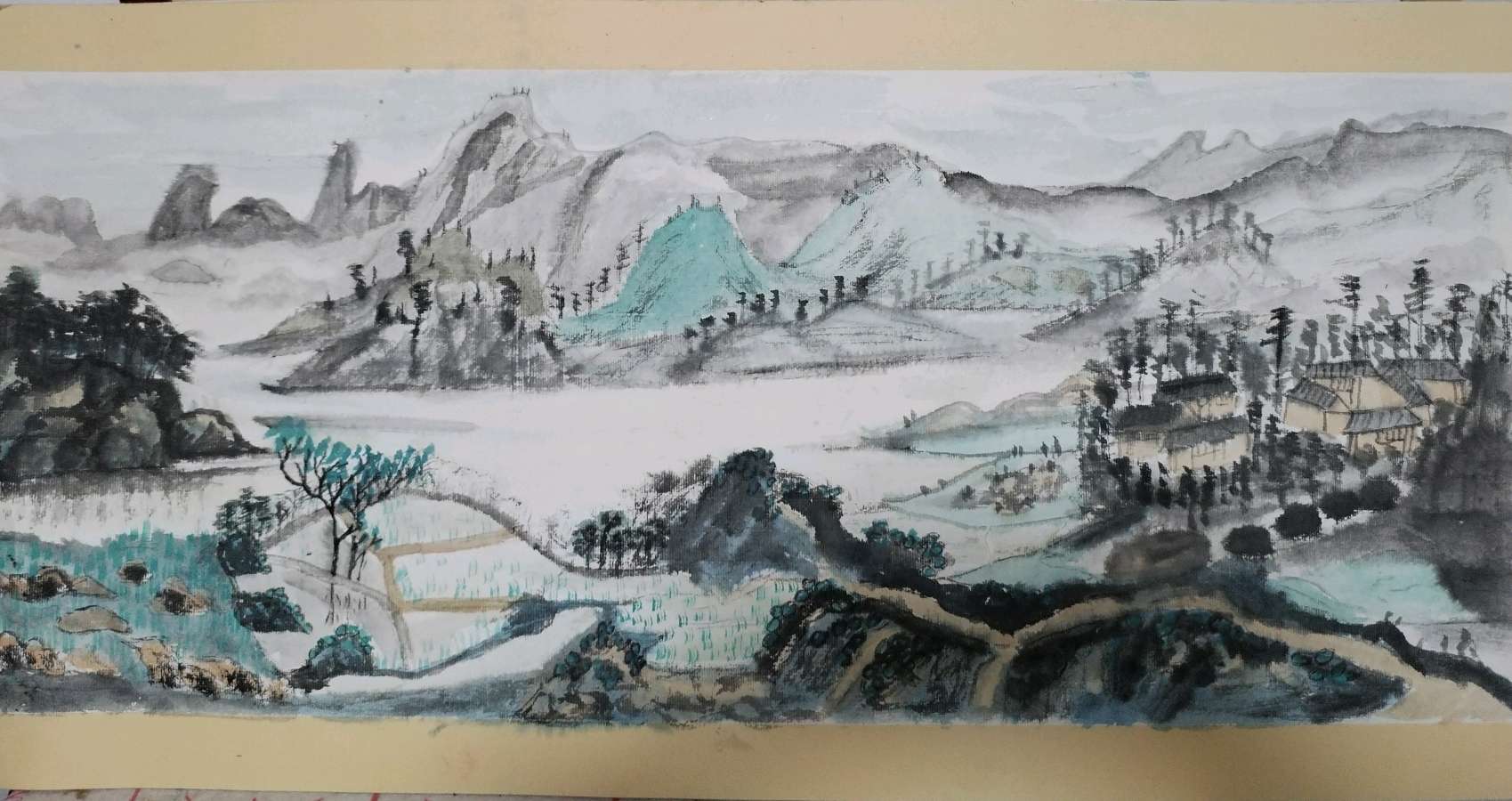 平和的心境写出山水情山水画家刘合香作品一览【雅诗总会】（图9）