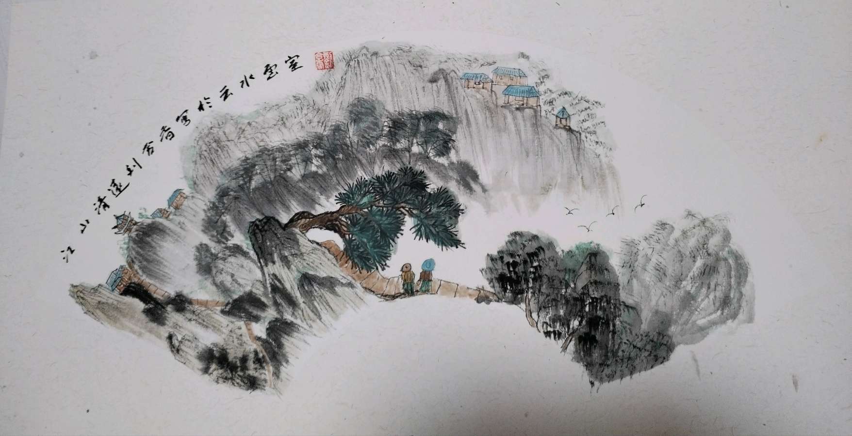 平和的心境写出山水情山水画家刘合香作品一览【雅诗总会】（图16）