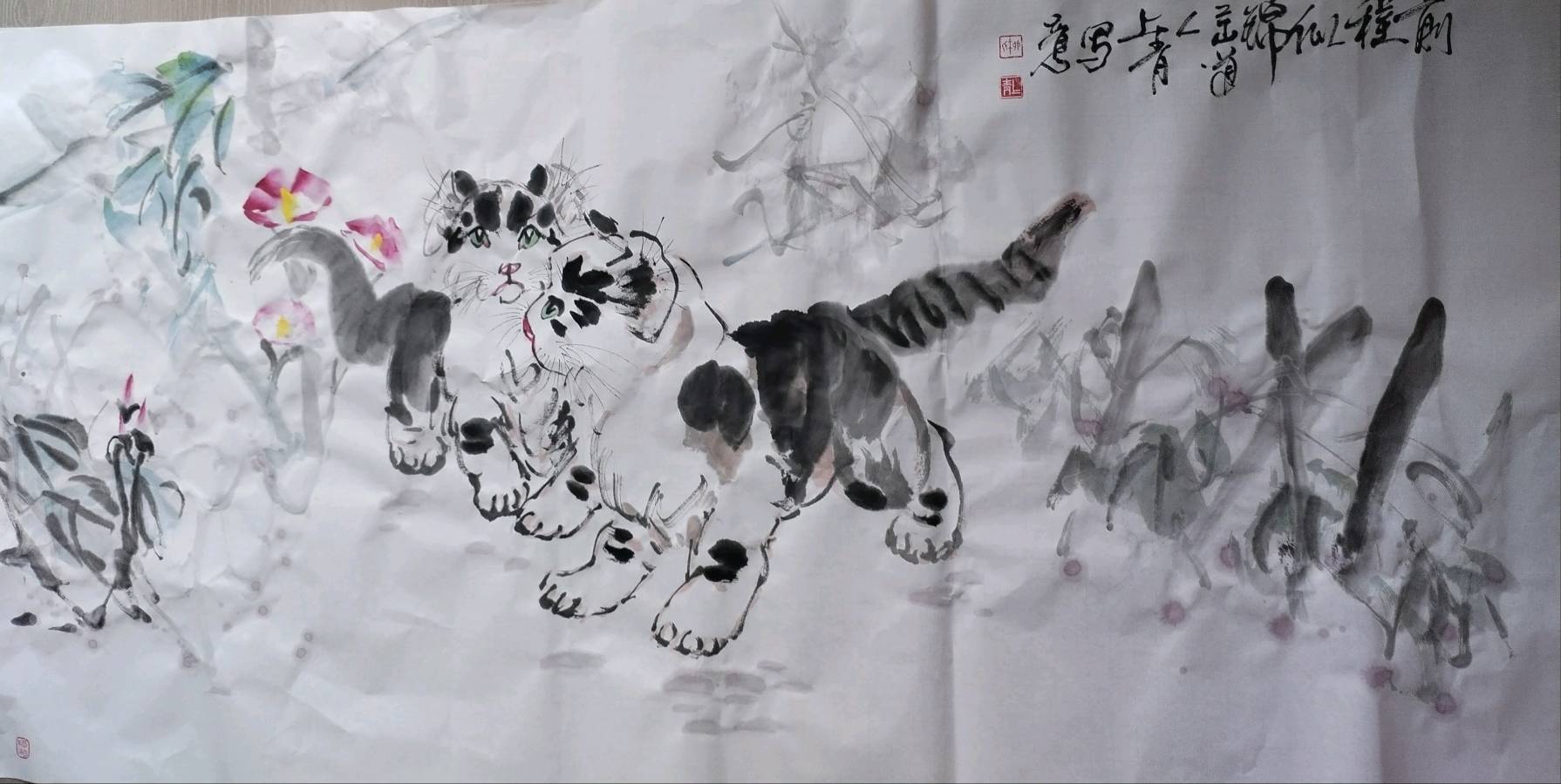 用书画笔会的形式庆祝母亲节——沧州市慈德学堂书画笔会纪实(图12)