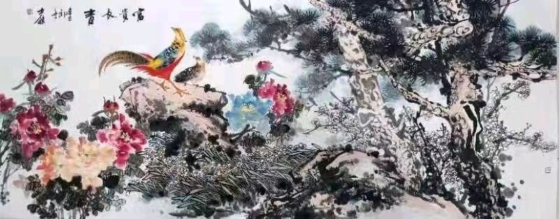 【齐鲁风】推介著名书画家卢士杰老师部分作品请欣赏(图41)