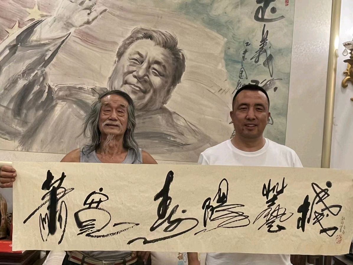 萧宽弟子胡卫国不忘初心在路上……👌🌈💐（图5）