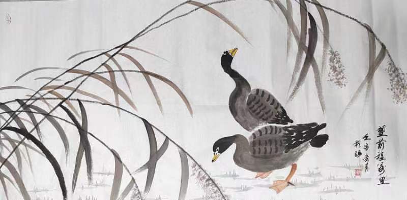 清香飘动醉四季国色韵雅写意境‖著名画家穆辞作品欣赏（图5）