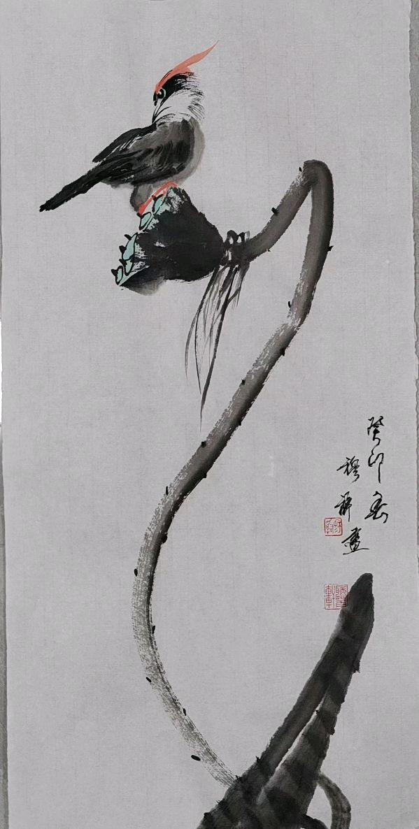 清香飘动醉四季国色韵雅写意境‖著名画家穆辞作品欣赏（图16）