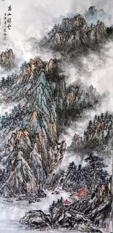 清新隽永写出山水情‖著名画家刘慧珍作品欣赏【雅诗总会】（图9）