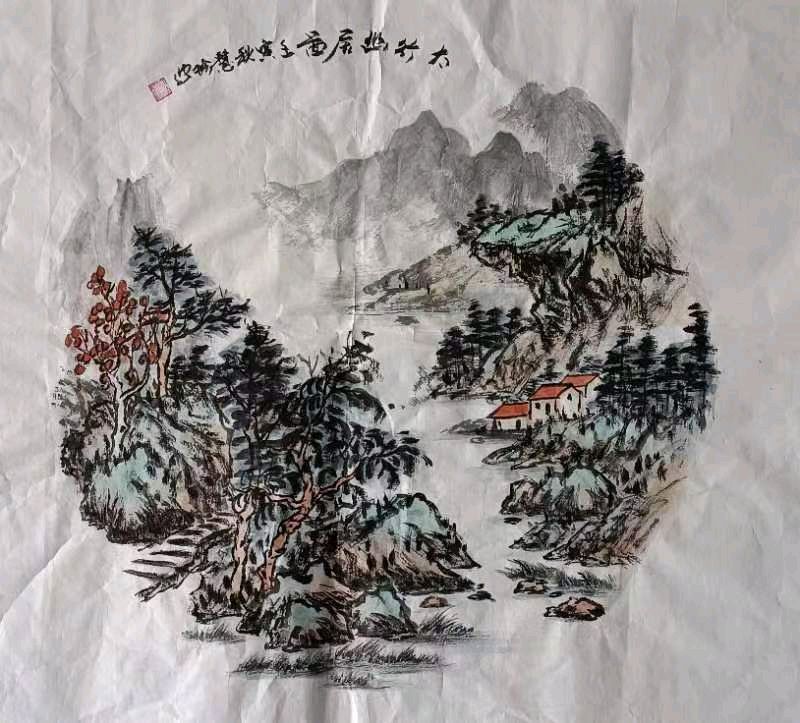 清新隽永写出山水情‖著名画家刘慧珍作品欣赏【雅诗总会】（图15）