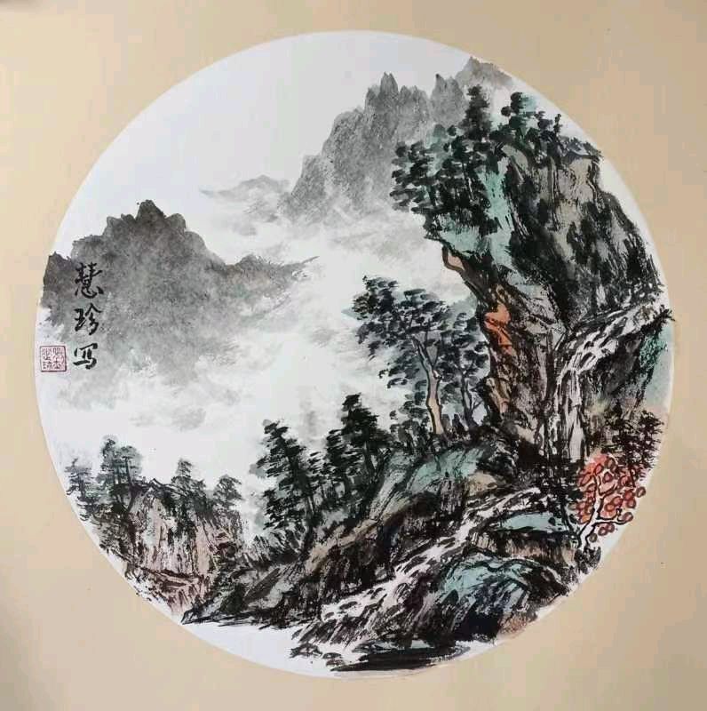 清新隽永写出山水情‖著名画家刘慧珍作品欣赏【雅诗总会】（图17）