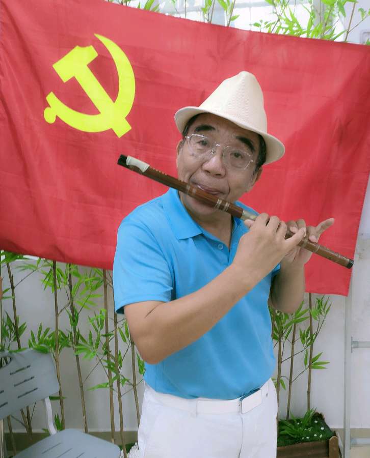 庆祝中国共产党成立102周年,穗园放飞梦想合唱团举办联欢会 放声歌唱党在我的心中,节目精彩纷呈(图9)