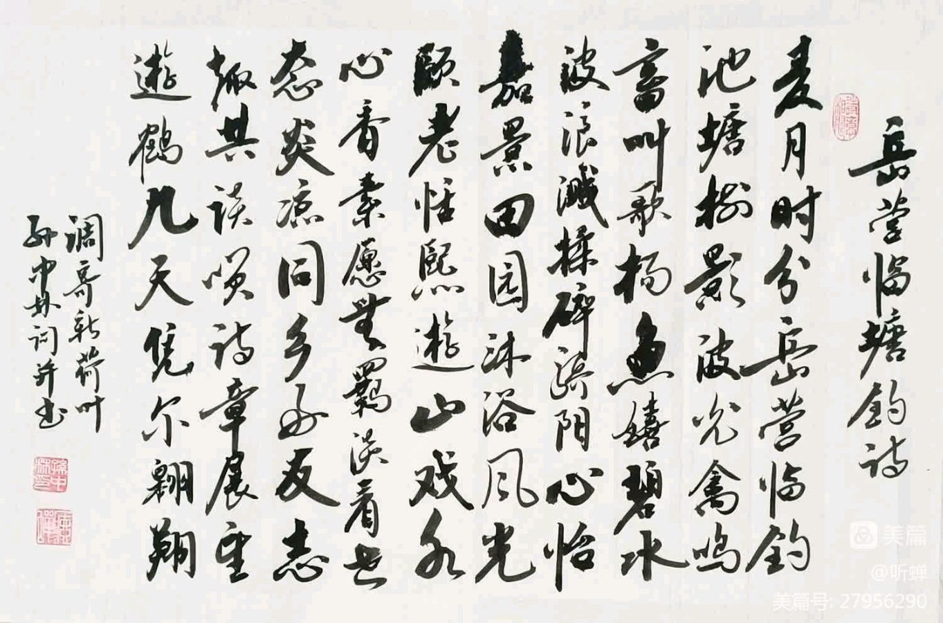 华夏流水诗社/2023年听蝉诗词专辑(六)(图5)
