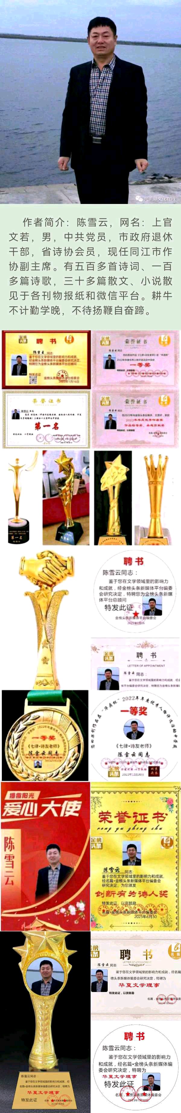 【北京头条】推介（黑龙江）优秀作家诗人陈雪云《满庭芳•老兵新志》请欣赏（图12）