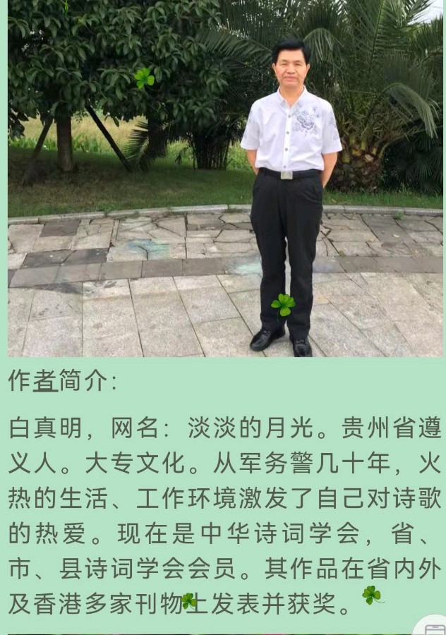 【北京头条】推介优秀诗人白真明《八一抒怀》外五首请欣赏（图11）