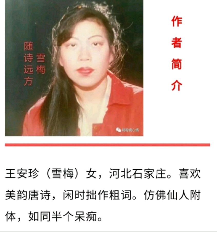 长相思*妍(全韵14阙)华夏流水诗社/王安珍老师专辑（图6）