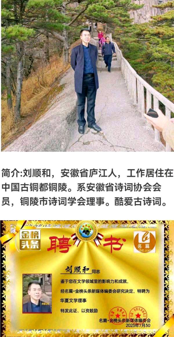 【华夏诗词】分享（安徽）优秀诗人刘顺和《咏格桑花》请欣赏（图9）